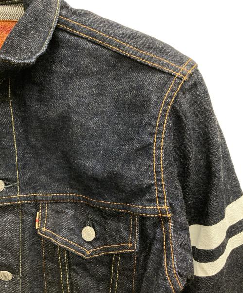 MOMOTARO JEANS（桃太郎ジーンズ）MOMOTARO JEANS (桃太郎ジーンズ) 出陣3rdダブルポケットジャケット インディゴ サイズ:38の古着・服飾アイテム