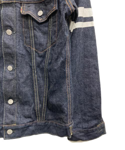 MOMOTARO JEANS（桃太郎ジーンズ）MOMOTARO JEANS (桃太郎ジーンズ) 出陣3rdダブルポケットジャケット インディゴ サイズ:38の古着・服飾アイテム