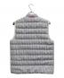 MONCLER GAMME BLEU (モンクレール ガム ブルー) GILET ダウンベスト ホワイト サイズ:2：30000円