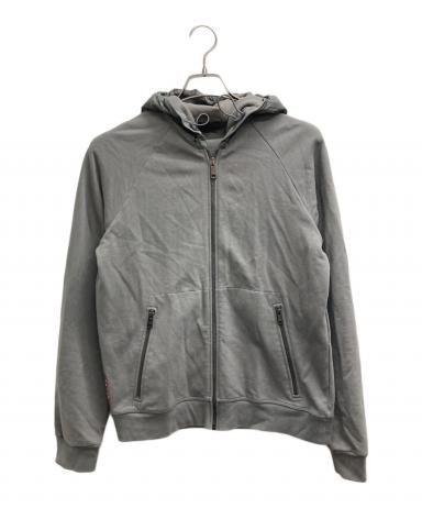 プラダ　ナイロン　パーカー 中古・古着通販】PRADA (プラダ) ナイロンパーカー ブラック サイズ:52