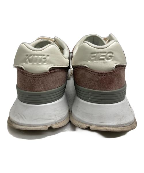 NEW BALANCE（ニューバランス）NEW BALANCE (ニューバランス) KITH Ronnie Fieg (キスロニーフィグ) ローカットスニーカー ブラウン サイズ:28の古着・服飾アイテム