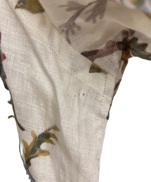 Paul Smith COLLECTION（ポールスミス コレクション）Paul Smith COLLECTION (ポールスミス コレクション) 花柄リネンシャツ ベージュ サイズ:Sの古着・服飾アイテム