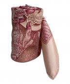 HERMESエルメス）の古着「スカーフ」｜ピンク