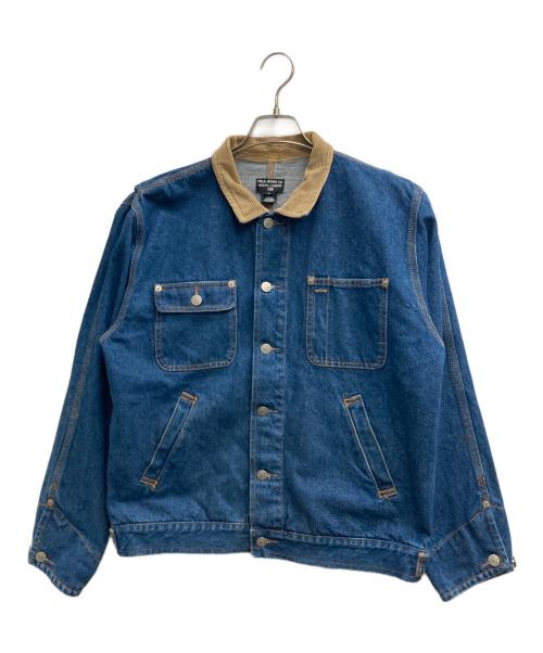 POLO JEANS CO.（ポロジーンズカンパニー）POLO JEANS CO. (ポロジーンズカンパニー) デニムジャケット ネイビー サイズ:Lの古着・服飾アイテム