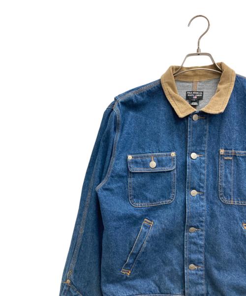 POLO JEANS CO.（ポロジーンズカンパニー）POLO JEANS CO. (ポロジーンズカンパニー) デニムジャケット ネイビー サイズ:Lの古着・服飾アイテム