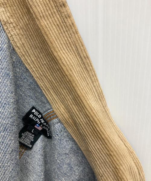 POLO JEANS CO.（ポロジーンズカンパニー）POLO JEANS CO. (ポロジーンズカンパニー) デニムジャケット ネイビー サイズ:Lの古着・服飾アイテム