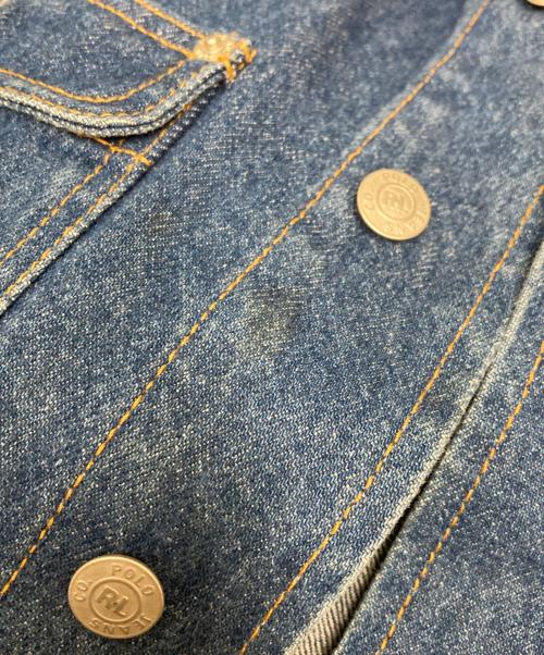 POLO JEANS CO.（ポロジーンズカンパニー）POLO JEANS CO. (ポロジーンズカンパニー) デニムジャケット ネイビー サイズ:Lの古着・服飾アイテム