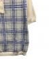 中古・古着 Supreme (シュプリーム) Plaid Knit S/S Polo（プレイド　ニット） アイボリー サイズ:S：12000円