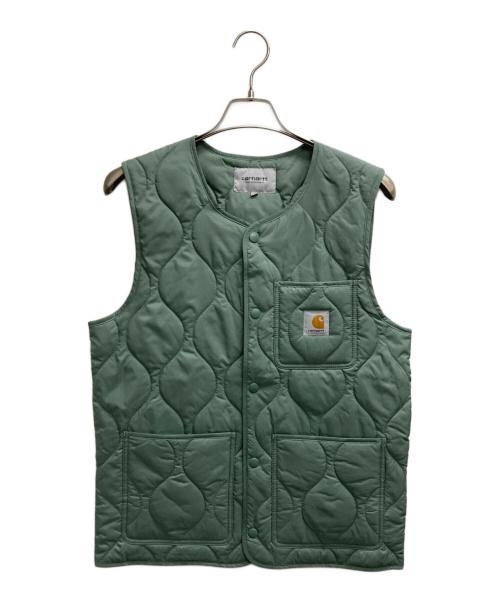 Carhartt WIP（カーハート ワークインプログレス）Carhartt WIP (カーハート ワークインプログレス) Skyton Vest オリーブ サイズ:XSの古着・服飾アイテム