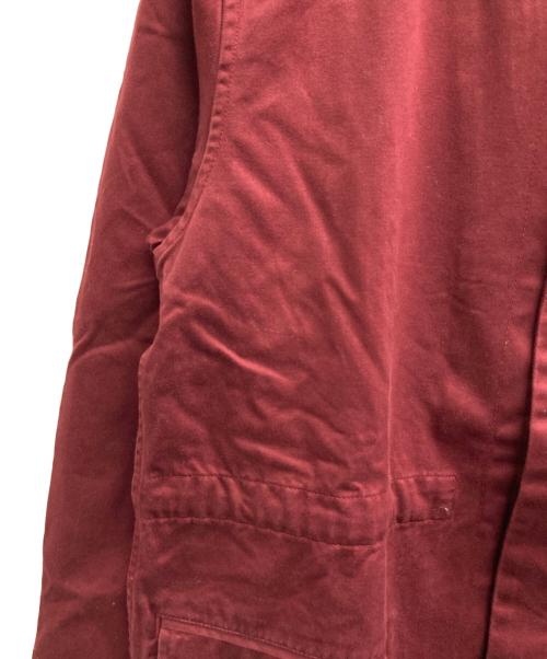 stussy（ステューシー）stussy (ステューシー) ワールドツアーフーデットカバーオール ボルドー サイズ:Mの古着・服飾アイテム