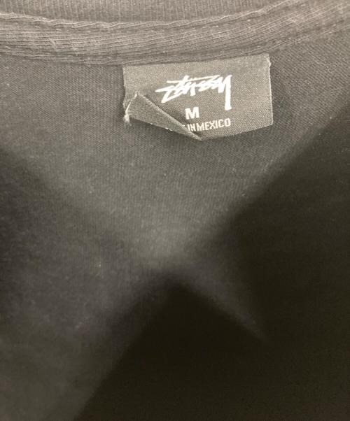 stussy（ステューシー）stussy (ステューシー) FIREBALL TEE ブラック サイズ:Mの古着・服飾アイテム