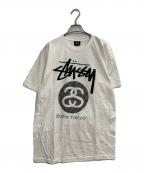 stussy×SOPHNET.ステューシー×ソフネット）の古着「SOPH STOCK LINKTEE」｜ホワイト