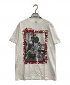 stussyステューシー）の古着「90'S NYC crew TEE」｜ホワイト