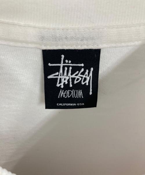 stussy（ステューシー）stussy (ステューシー) 90'S NYC crew TEE ホワイト サイズ:Mの古着・服飾アイテム