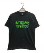 stussy×STAR WARSステューシー×スターウォーズ）の古着「プリントTシャツ」｜ブラック