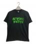 stussy（ステューシー）の古着「プリントTシャツ」｜ブラック