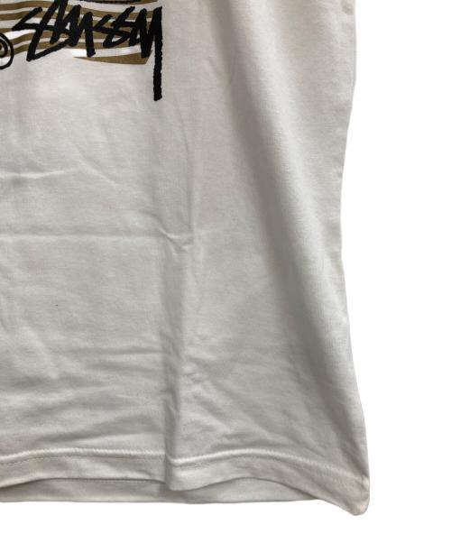 stussy（ステューシー）stussy (ステューシー) G-SHOCK (ジーショック) Real Toughnerr 2015 TEE ホワイト サイズ:Mの古着・服飾アイテム
