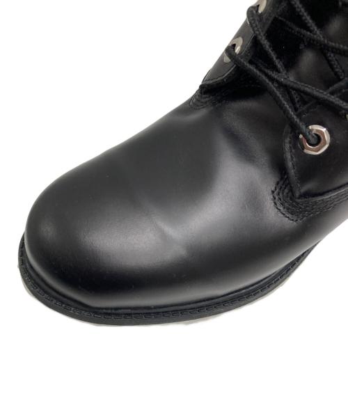 stussy（ステューシー）stussy (ステューシー) Timberland (ティンバーランド) 6INCH PREMIUM BOOTS（６インチ　プレミアム　ブーツ） ホワイト×ブラック サイズ:８.5の古着・服飾アイテム