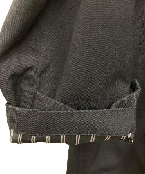 COMME des GARCONS HOMME（コムデギャルソン オム）COMME des GARCONS HOMME (コムデギャルソン オム) ステンコート ブラック サイズ:Sの古着・服飾アイテム