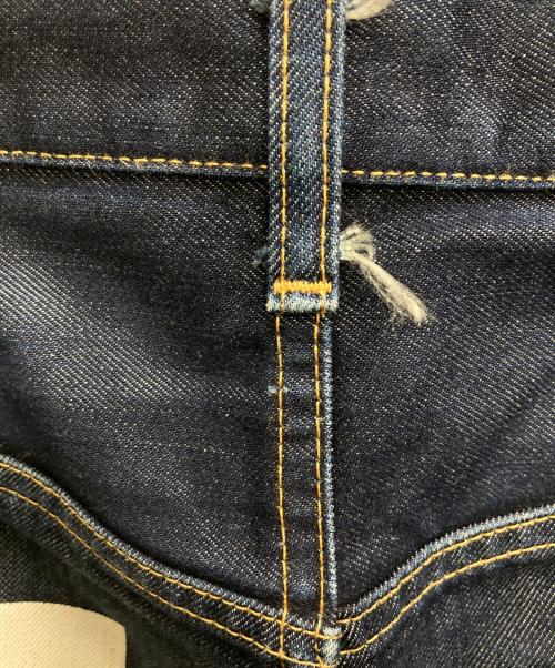 THE NORTH FACE（ザ ノース フェイス）THE NORTH FACE (ザ ノース フェイス) JUNYA WATANABE MAN (ジュンヤワタナベマン) バックロゴプリント デニムパンツ ネイビー サイズ:Lの古着・服飾アイテム