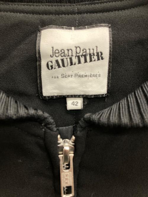 Jean Paul GAULTIER（ジャンポールゴルチェ）Jean Paul GAULTIER (ジャンポールゴルチェ) 中綿ボンバージャケット ブラック サイズ:42の古着・服飾アイテム