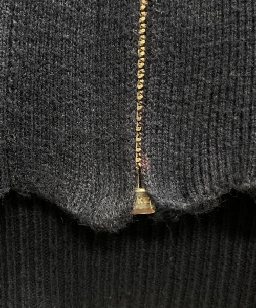 TTT MSW（ティー モダンストリートウェア）TTT MSW (ティー) Diamond Knit Polo ネイビー サイズ:Sの古着・服飾アイテム