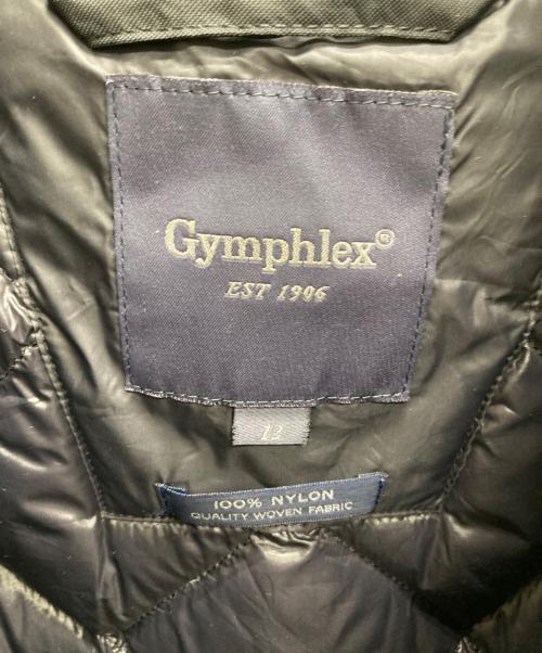 Gymphlex（ジムフレックス）Gymphlex (ジムフレックス) キルティングダウンコート ブラック サイズ:12の古着・服飾アイテム