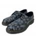 Dr.Martens（ドクターマーチン）の古着「Skull Leopard Print Oxfords/３ホールシューズ」｜ブラック