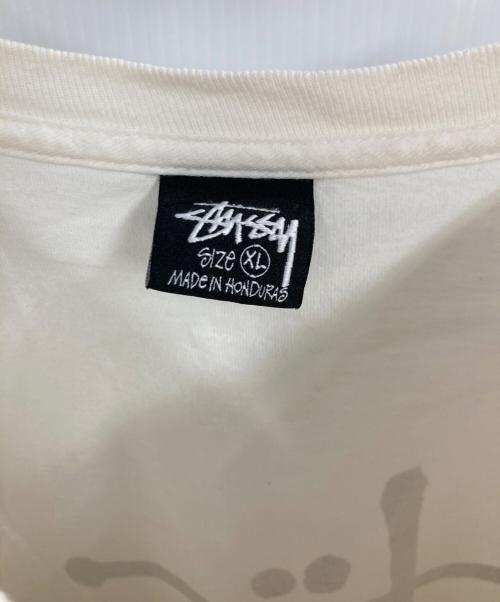 stussy（ステューシー）stussy (ステューシー) 半袖Tシャツ ホワイト サイズ:XLの古着・服飾アイテム