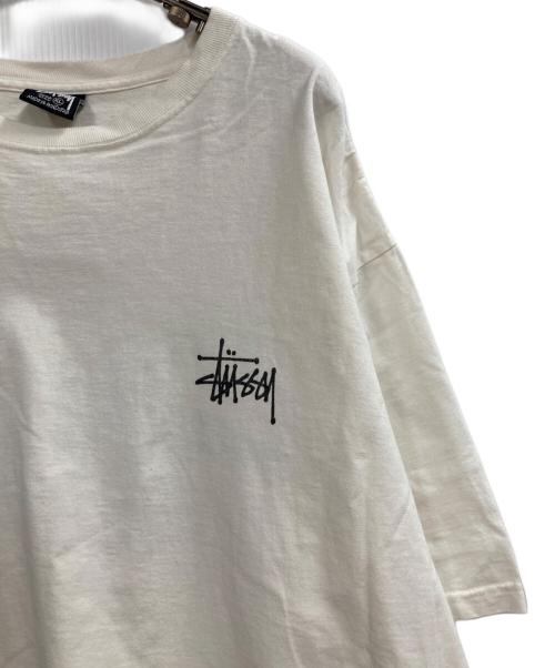 stussy（ステューシー）stussy (ステューシー) 半袖Tシャツ ホワイト サイズ:XLの古着・服飾アイテム