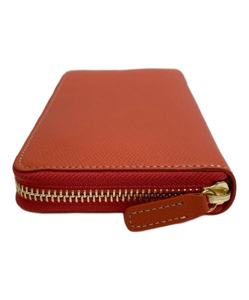 SOMES（ソメス）SOMES (ソメス) 長財布 オレンジの古着・服飾アイテム