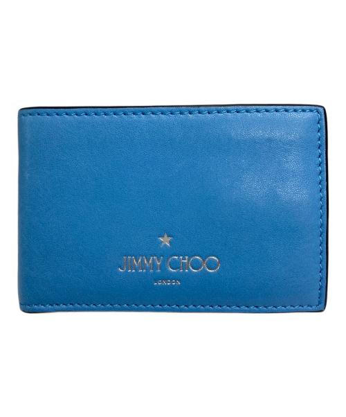 JIMMY CHOO（ジミーチュウ）JIMMY CHOO (ジミーチュウ) カードケース スカイブルーの古着・服飾アイテム