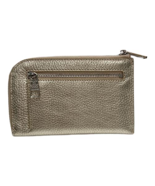 SALON DE ALFURD（サロン・ド・アルファード）SALON DE ALFURD (サロン・ド・アルファード) コンパクトウォレット ゴールドの古着・服飾アイテム