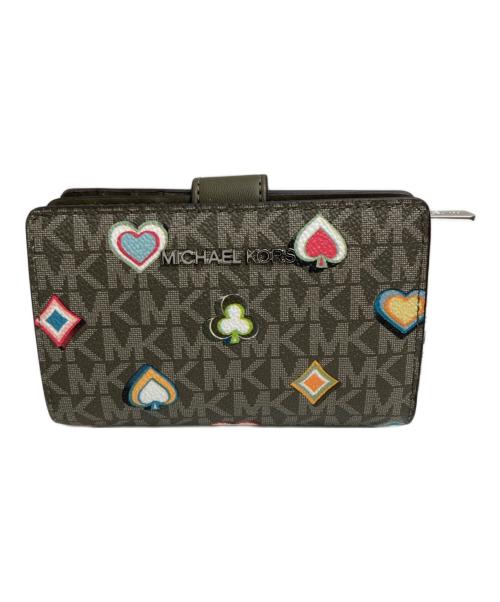 MICHAEL KORS（マイケル・コース）MICHAEL KORS (マイケル・コース) コンパクトウォレット グレー 未使用品の古着・服飾アイテム