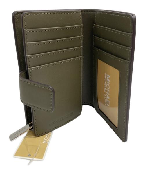 MICHAEL KORS（マイケル・コース）MICHAEL KORS (マイケル・コース) コンパクトウォレット グレー 未使用品の古着・服飾アイテム