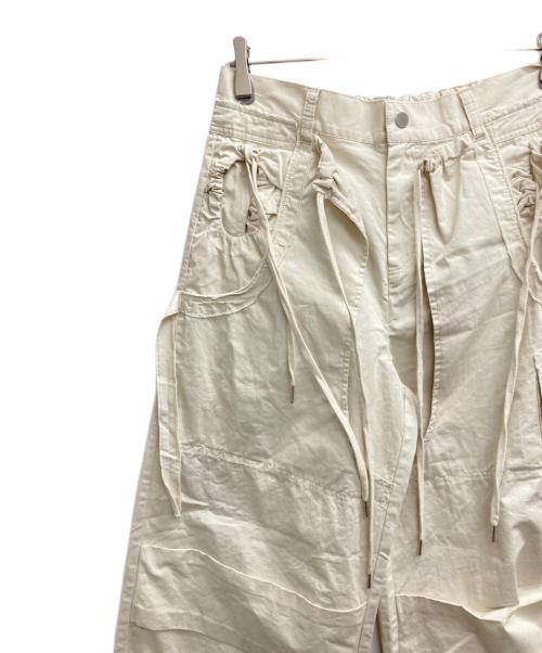 SLY（スライ）SLY (スライ) TUCK WIDE WOVEN パンツ ベージュ サイズ:1の古着・服飾アイテム