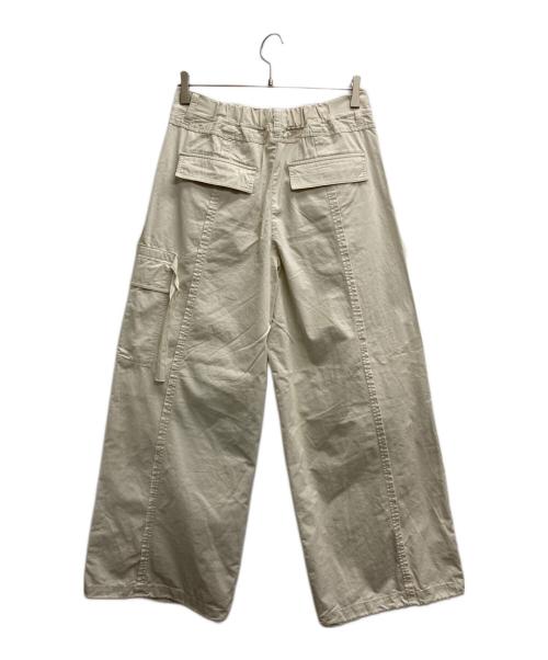 SLY（スライ）SLY (スライ) TUCK WIDE WOVEN パンツ ベージュ サイズ:1の古着・服飾アイテム