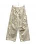 SLY（スライ）の古着「TUCK WIDE WOVEN パンツ」｜ベージュ