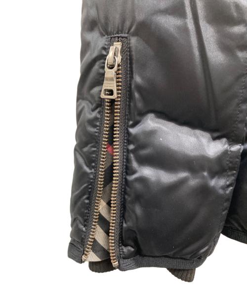 BURBERRY BLACK LABEL（バーバリーブラックレーベル）BURBERRY BLACK LABEL (バーバリーブラックレーベル) ダウンジャケット ブラック サイズ:Mの古着・服飾アイテム