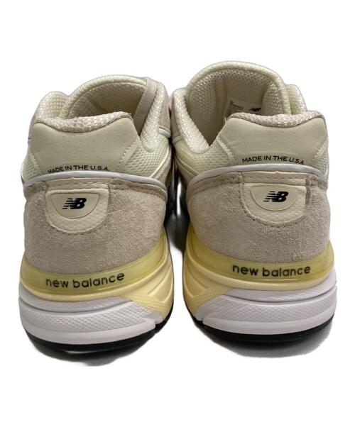 stussy（ステューシー）stussy (ステューシー) NEW BALANCE (ニューバランス) ローカットスニーカー/990V4 アイボリー サイズ:27.0ｃｍ 未使用品の古着・服飾アイテム
