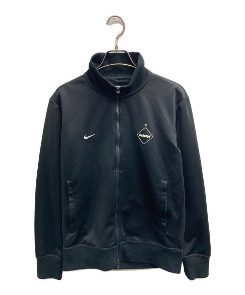 NIKE（ナイキ）NIKE (ナイキ) F.C.R.B. (エフシーレアルブリストル) mastermind JAPAN (マスターマインド ジャパン) スカルプリントトラックジャケット ブラック サイズ:Sの古着・服飾アイテム