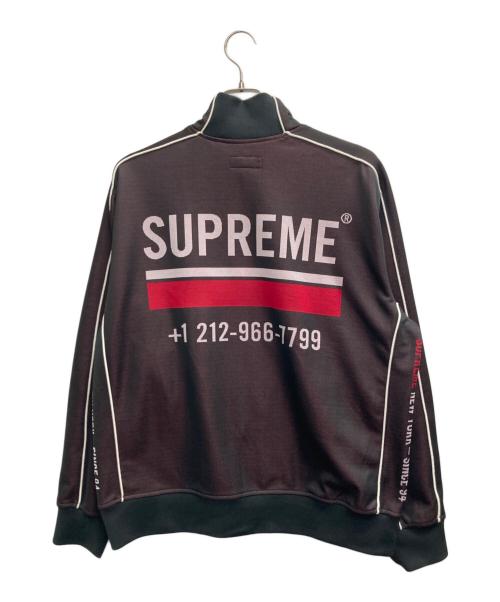 SUPREME（シュプリーム）Supreme (シュプリーム) 22AW World Famous Jacquard Track Jacket ブラック サイズ:Lの古着・服飾アイテム