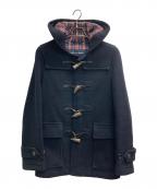 COMME des GARCONS HOMMEコムデギャルソン オム）の古着「ダッフルコート」｜ネイビー