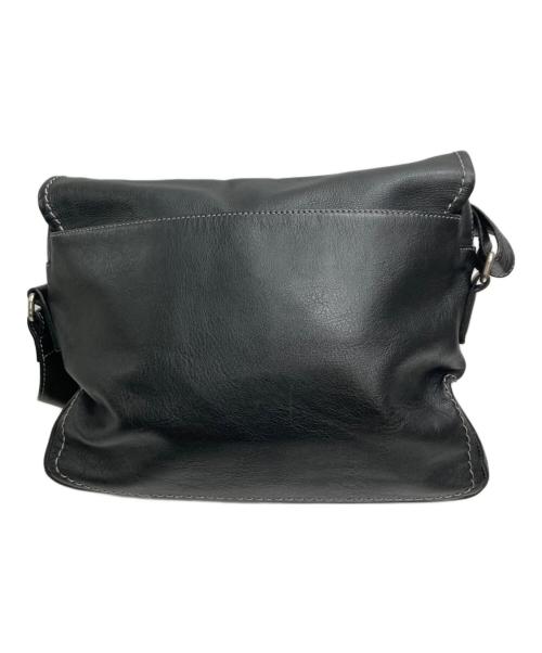 土屋鞄（ツチヤカバン）土屋鞄 (ツチヤカバン) PLOTA メッセンジャーバッグ ブラックの古着・服飾アイテム