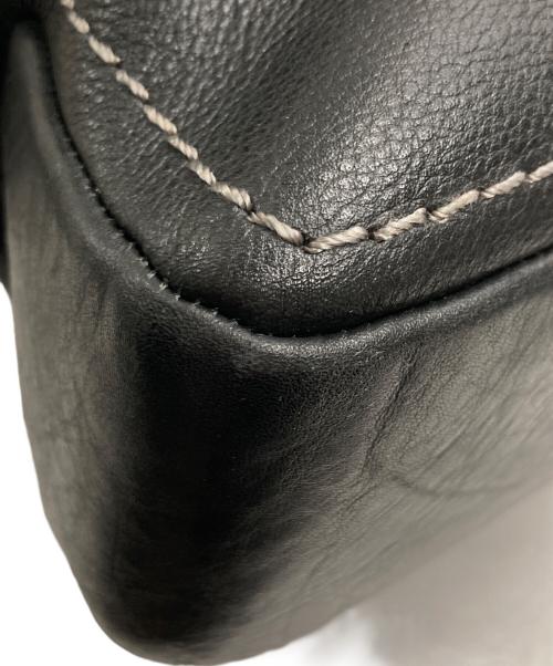 土屋鞄（ツチヤカバン）土屋鞄 (ツチヤカバン) PLOTA メッセンジャーバッグ ブラックの古着・服飾アイテム