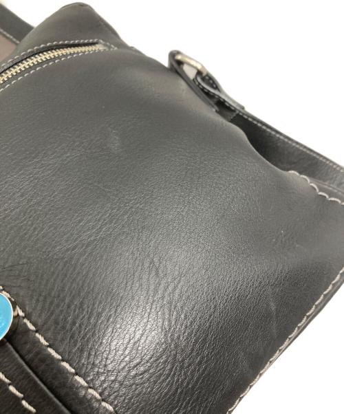 土屋鞄（ツチヤカバン）土屋鞄 (ツチヤカバン) PLOTA メッセンジャーバッグ ブラックの古着・服飾アイテム