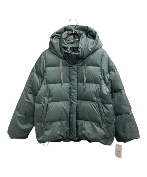 23区（ニジュウサンク）23区 (ニジュウサンク) 24AW シレータフタ コンパクト ダウンコート 黄緑 サイズ:36 未使用品の古着・服飾アイテム