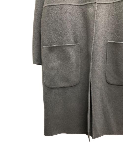 IENA（イエナ）IENA (イエナ) ノンミュールジングウールリバーコート グレー サイズ:36の古着・服飾アイテム