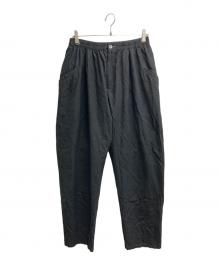 MAATEE&SONS（マーティーアンドサンズ）の古着「EASY PANTS NO SIDESEAM」｜グレー