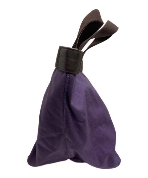 Herve Chapelier（エルベシャプリエ）Herve Chapelier (エルベシャプリエ) 舟形トートバッグM パープル×ブラウンの古着・服飾アイテム